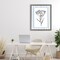 Stupell Industries Vintage Herbs Blue Striped Border Floating Frame, design by Lettered and Lined